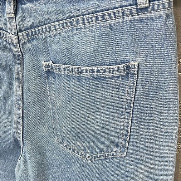 Cotton On the boyfriend jeans patch work light denim size 4 - Picture 11 of 16